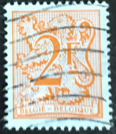 België - Belgique - C12/29 - (°)used - 1978 - Michel 1950 - Cijfer Op Heraldieke Leeuw Met Wimpel - 1977-1985 Cijfer Op De Leeuw