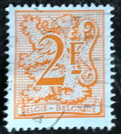 België - Belgique - C12/29 - (°)used - 1978 - Michel 1950 - Cijfer Op Heraldieke Leeuw Met Wimpel - 1977-1985 Figure On Lion