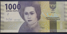 Billete De Banco De INDONESIA "Tjuta Meutia" - 1000 Rupiah, 2016  Sin Cursar - Autres - Asie