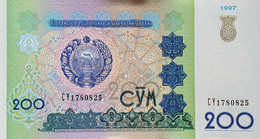 Billete De Banco De UZBEKISTÁN - 200 So'm, 1997  Sin Cursar - Other - Asia