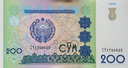 Billete De Banco De UZBEKISTÁN - 200 So'm, 1997  Sin Cursar - Sonstige – Asien