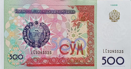 Billete De Banco De UZBEKISTÁN - 500 So'm, 1999  Sin Cursar - Other - Asia