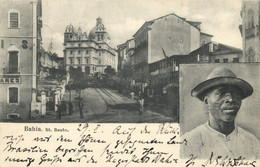 Brazil, SALVADOR, Bahia, São Bento, Ganhador Africano, Scarification (1904) Postcard - Salvador De Bahia