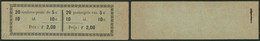 Carnet De Timbres-poste (1913) - N°A11** (sans PUB Au Verso). Prix 2 Fr / Complet. Fraicheur Postale - 1907-1941 Old [A]