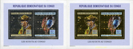 214033 MNH CONGO. República Democrática 2004 BADEN POWELL Y MINERALES - Gebraucht