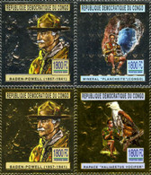 226780 MNH CONGO. República Democrática 2004 BADEN POWELL Y MINERALES - Usados