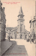 CPA FRANCE - 88 - SAINT DIE - La Guerre Dans Les Vosges 1914 1918 - Eglise St Martin - Saint Die