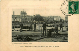 St Nazaire * La Nouvelle Entrée Du Port Et La Place Du Bassin * Travaux - Saint Nazaire