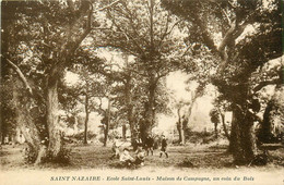 St Nazaire * école St Louis * La Maison De Campagne , Un Coin Du Bois - Saint Nazaire