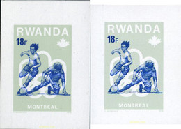 221867 MNH RUANDA 1976 21 JUEGOS OLIMPICOS VERANO MONTREAL 1976 - 1970-1979