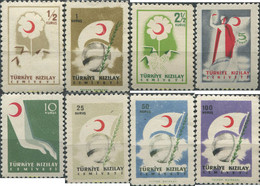 666687 MNH TURQUIA 1957 SELLOS DE BENEFICIENCIA. POR LA CRUZ ROJA - ...-1858 Vorphilatelie