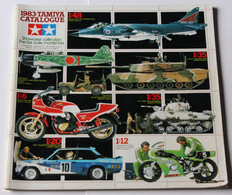 Catalogue De Modélisme 1983 Tamiya Motos Voitures F1 Militaria Aviation - Literatur & DVD