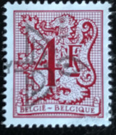 België - Belgique -  12/31 - (°)used - 1980 - Michel 2035 - Cijfer Of Heraldieke Leeuw Met Wimpel - 1977-1985 Chiffre Sur Lion