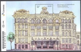 BRAZIL # 18-2022  - HISTORIC BUILDINGS -  Correios Palace - SP - Neufs