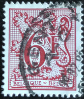 België - Belgique -  12/31 - (°)used - 1980 - Michel 2050 - Cijfer Op Heradieke Leeuw Met Wimpel - GENT - 1977-1985 Figuras De Leones