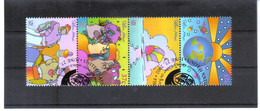 KPÖ116 UNO  NEW YORK  2002   MICHL NR.  900/03  VIERERSTREIFEN  Gestempelt SIEHE ABBILDUNG - Used Stamps