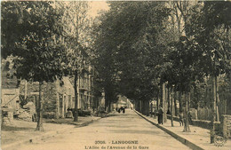 Langogne * Allée De L'avenue De La Gare - Langogne