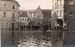 L Holl Mergentheim Wertheim  Hocbwasser 1920  Carte Photo Inondations - Floods