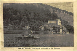 BAGNOLI IRPINO ( AVELLINO ) LAGO LACENO E L'OSPIZIO DI SS. SALVATORE - SPEDITA 1926 (12682) - Avellino