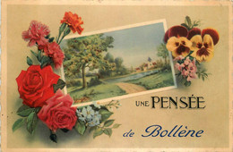 Bollène * Une Pensée Et Souvenir De La Commune - Bollene