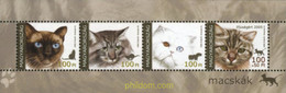 182537 MNH HUNGRIA 2005 GATOS - Used Stamps