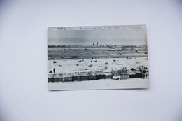 La Panne  De Panne  FOTOKAART - MOEDERKAART   Vue Perspective De La Plage Et Des Bains - De Panne