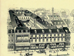 1904 ENSEIGNE GRAND HOTEL DE L’ALLIER J.VEILLEUX  Moulins Allier Pour Paris  Administrateur Délégué B.E.V.SCANS - 1900 – 1949