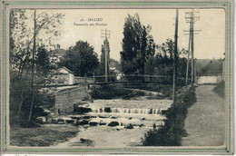 CPA - (38) JALLIEU - Aspect De La Passerelle Des Pivolets En 1915 - Jallieu