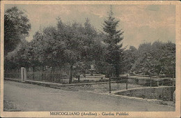 MERCOGLIANO ( AVELLINO ) GIARDINI PUBBLICI - EDIZ. DELLA SALA - SPEDITA 1936 (12689) - Avellino