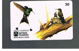 BRASILE ( BRAZIL) - TELEBRAS   -   1997  BIRDS: DISCOSURA LONGICAUDA           - USED - RIF.10542 - Uccelli Canterini Ed Arboricoli