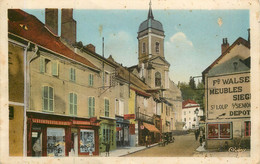 JUSSEY Rue Gambetta Et Place De L'église - Jussey