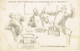 Carte Systeme Frictographie  Publicité Champagne BARA Rilly La Montagne Fricto-lebateux - Advertising