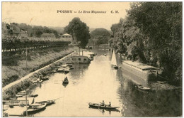 78 - POISSY - (Le Bras Migneaux)péniches - Poissy