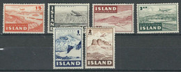 ISLANDE PA N° 21 à 26 ** - Aéreo