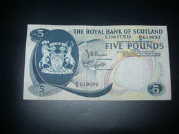 Scotland. 5 Pounds The Royal Bank Of Scotland 1969 - 5 Pounds