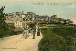 Cabriès * Vue Générale Prise De La Grande Route * Attelage - Autres & Non Classés