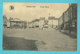 * Roeselare - Roulers (West Vlaanderen) * (SD - Georg Suike) Grote Markt, Grand'Place, Kiosque, Kiosk, Café, Animée - Roeselare