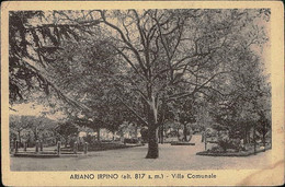 ARIANO IRPINO ( AVELLINO ) VILLA COMUNALE - EDIZ. CAPOBIANCO - 1940s (12691) - Avellino