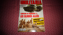 ARMES MILITARIA Magazine Hors Série N° 52 Guerre 40 45 Campagne De Normandie (1) Blindés Alliés Char Tank US Britannique - Armes