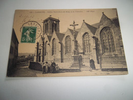 3arv - CPA N°239 - LANNION - église Saint-Jean Du Baly Et Le Calvaire - [22] - Côtes D'Armor - - Lannion