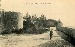 La Gavotte * Route Et Le Moulin Du Diable * Molen * Facteur ? - Autres & Non Classés