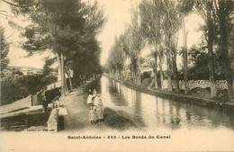 Marseille * Quartier Saint Antoine * Les Bords Du Canal * Villageois - Quartieri Nord, Le Merlan, Saint Antoine