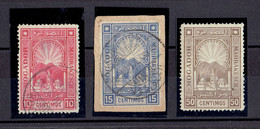 MAROC - POSTES LOCALES - MOGADOR A MARRAKECH - N°85 PETIT AMINCI OB - N°86 OB - N°87 X TB - Sellos Locales