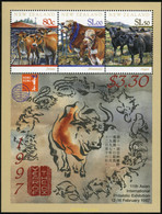 188230 MNH NUEVA ZELANDA 1997 NUEVO AÑO CHINO - Variétés Et Curiosités