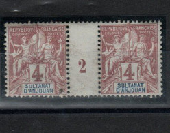 Anjouan - Millésimes (1892 ) N°3 - Unused Stamps