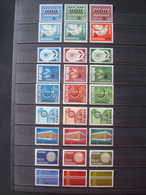 EUROPA PORTUGAL MNH** 12 SETS Incl. 1975 1976 - Colecciones