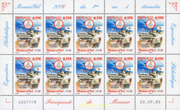 188589 MNH MONACO 2005 MONACOPHIL 06. EXPOSICION FILATELICA INTERNACIONAL - Autres & Non Classés