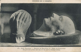 Masque Napoleon 1 Er Et Main Empereur Lit De Mort Sainte Hélène - Sant'Elena