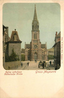 Gross Moyeuvre , Moyeuvre Grande * Place Et église Catholique * Villageois - Andere & Zonder Classificatie