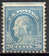 ETATS-UNIS D'AMERIQUE 1916-9 * DENT 11 - Unused Stamps